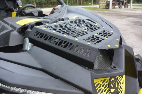 Can Am Maverick X3 Powdercoated Mesh Hood Kit 2016-2020