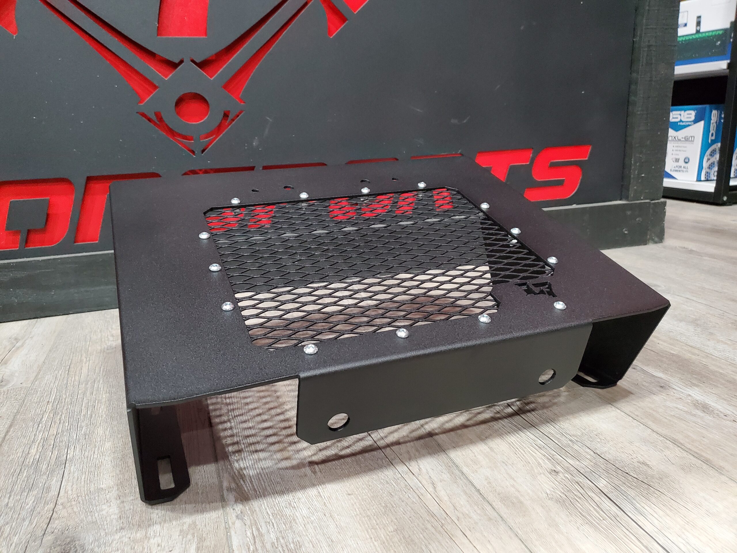 2021 and up Polaris Sportsman 450 & 570 Low Profile Mesh Radiator Relocation Relocate Kit - Image 3