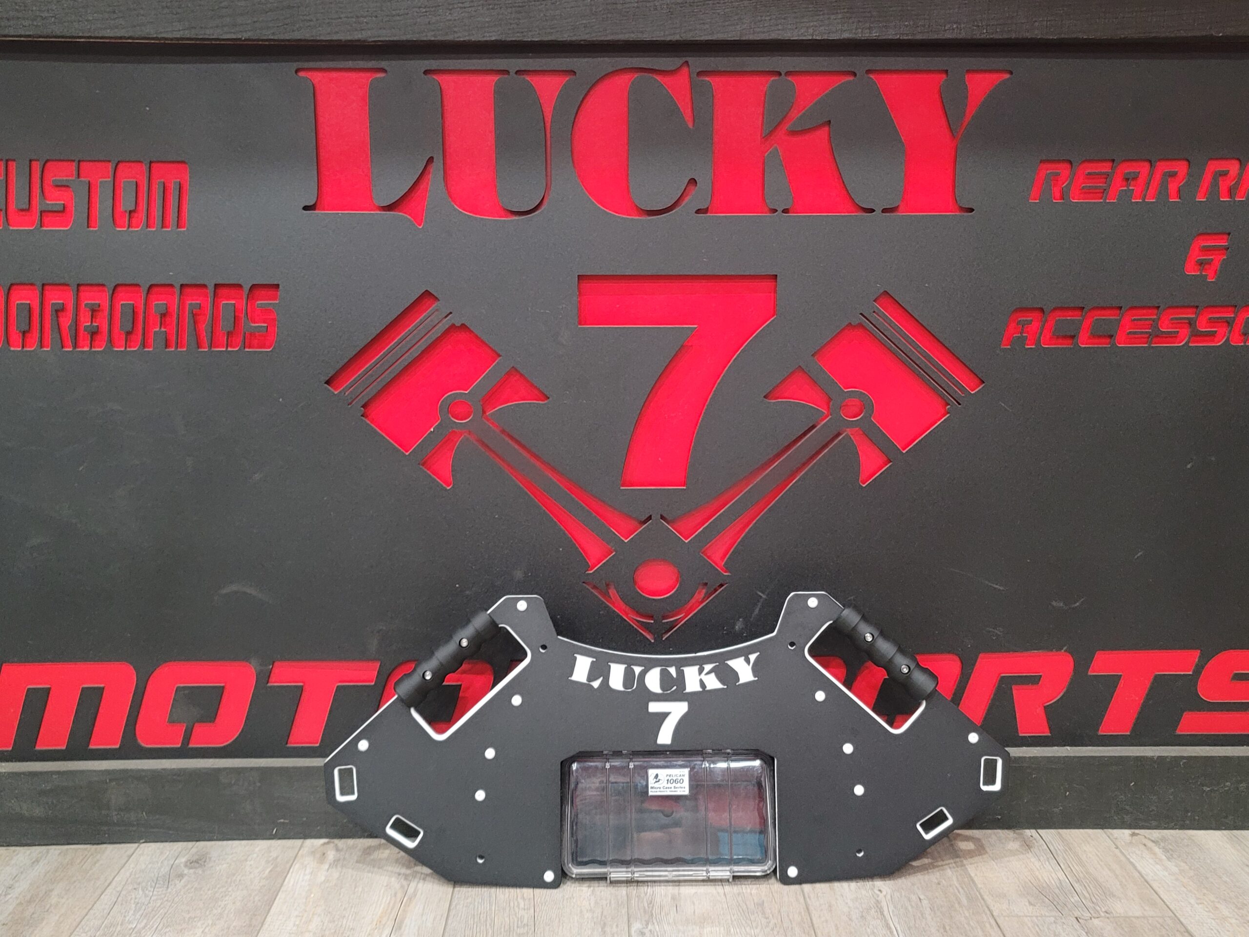 2013-2024 Polaris Scrambler 850 1000 Rear Rack w/ Storage Case - Image 4