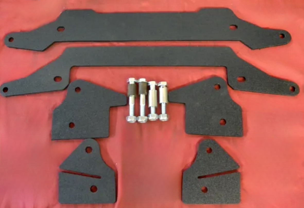 Polaris General 1000 2 & 4 Seater Powder Coated 4" Lift Kit 2016-2022