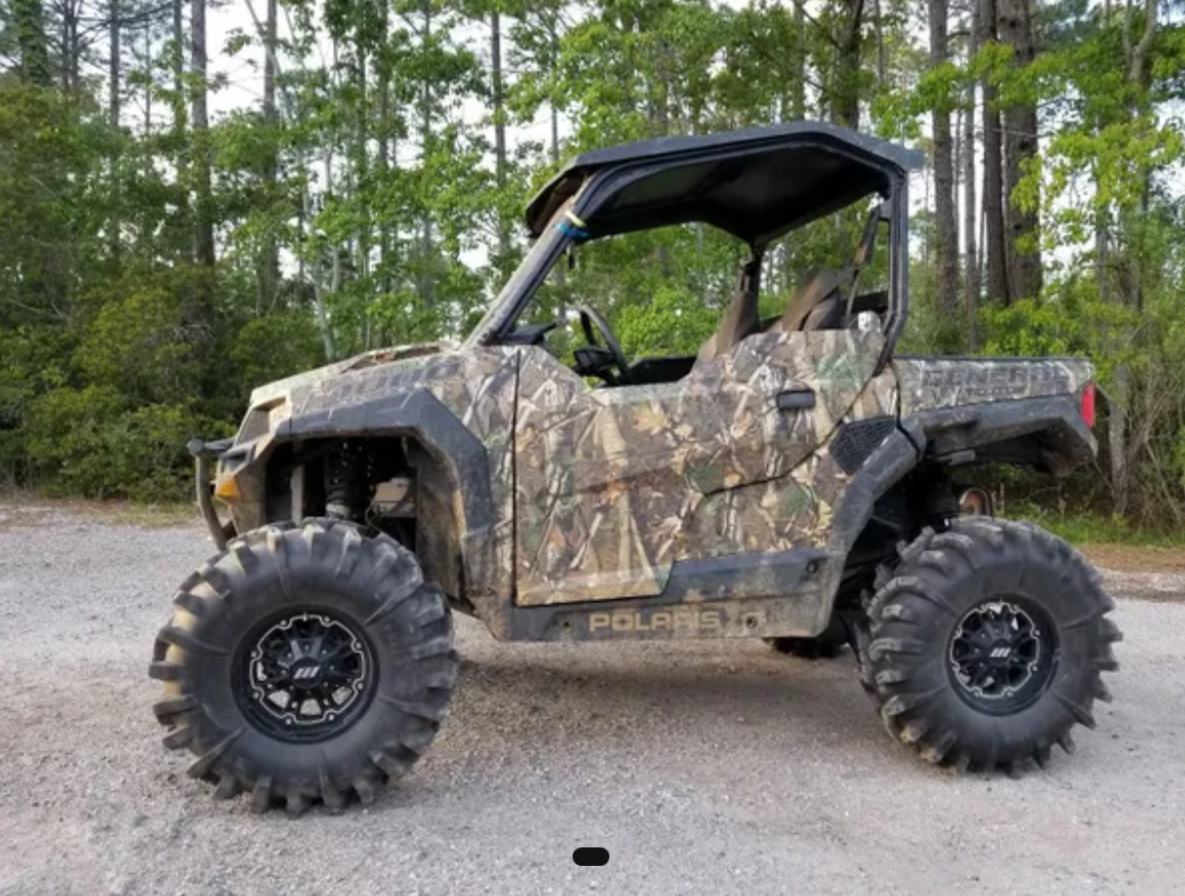 Polaris General 1000 2 & 4 Seater Powder Coated 4" Lift Kit 2016-2022 - Image 2