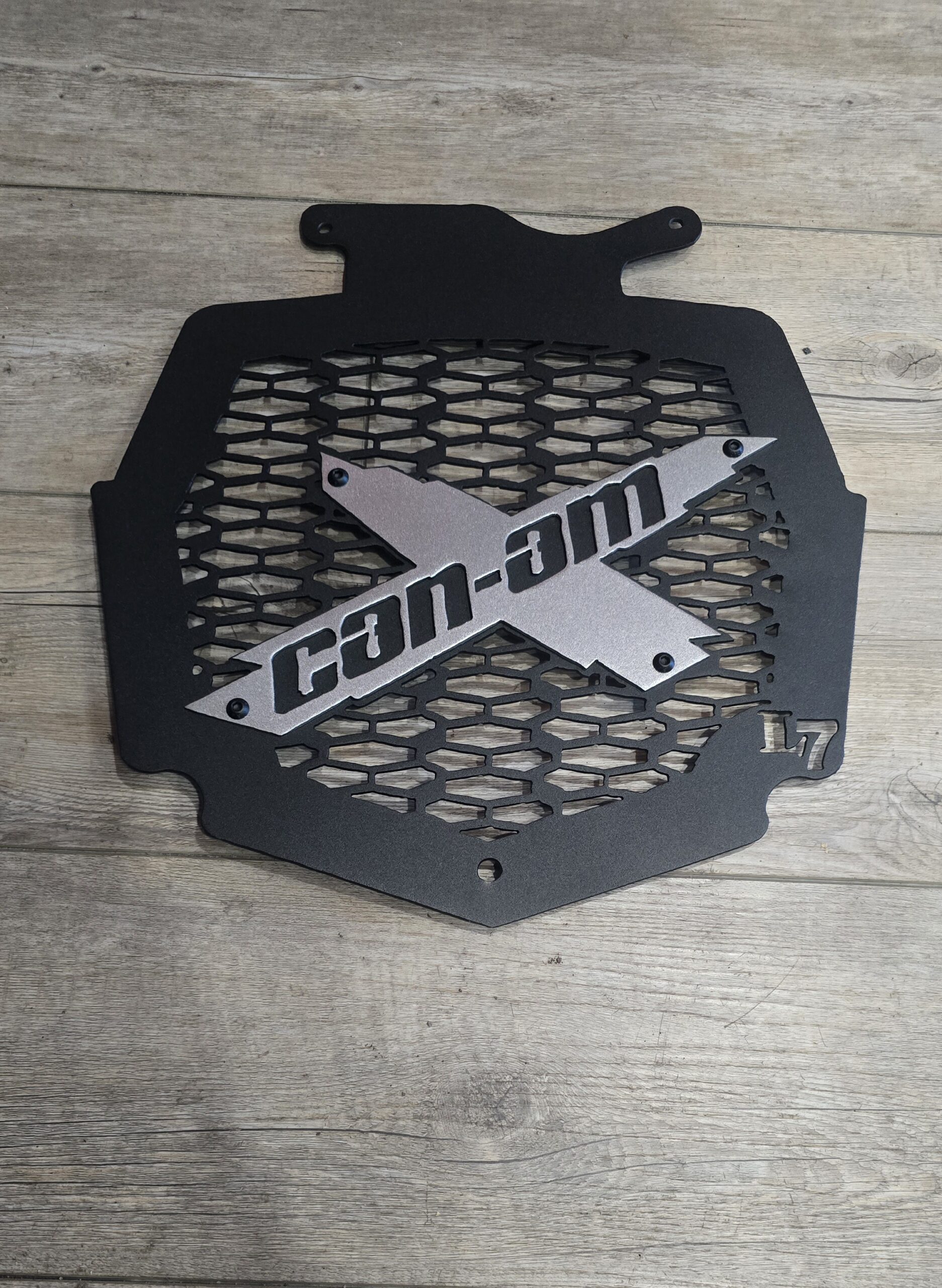 2013-2024 Can-Am Outlander XMR MAX 450 570 650 850 1000 Radiator Relocate Cover: Can-Am X two piece - Image 10