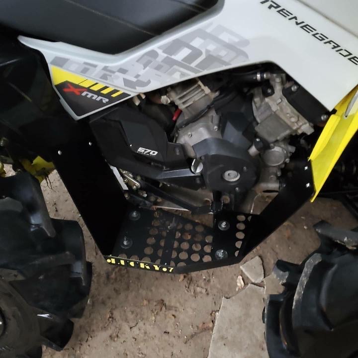 Can Am Renegade G2 Gen 2 Custom Metal Floorboards 2013+ - Image 6
