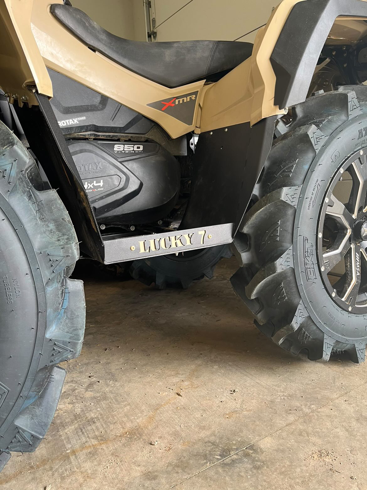 Can Am Outlander G2 Short Frame Metal Floorboards 2012 and up - Image 9