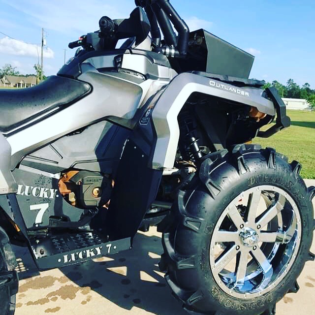 Can Am Outlander G2 Short Frame Metal Floorboards 2012 and up - Image 10