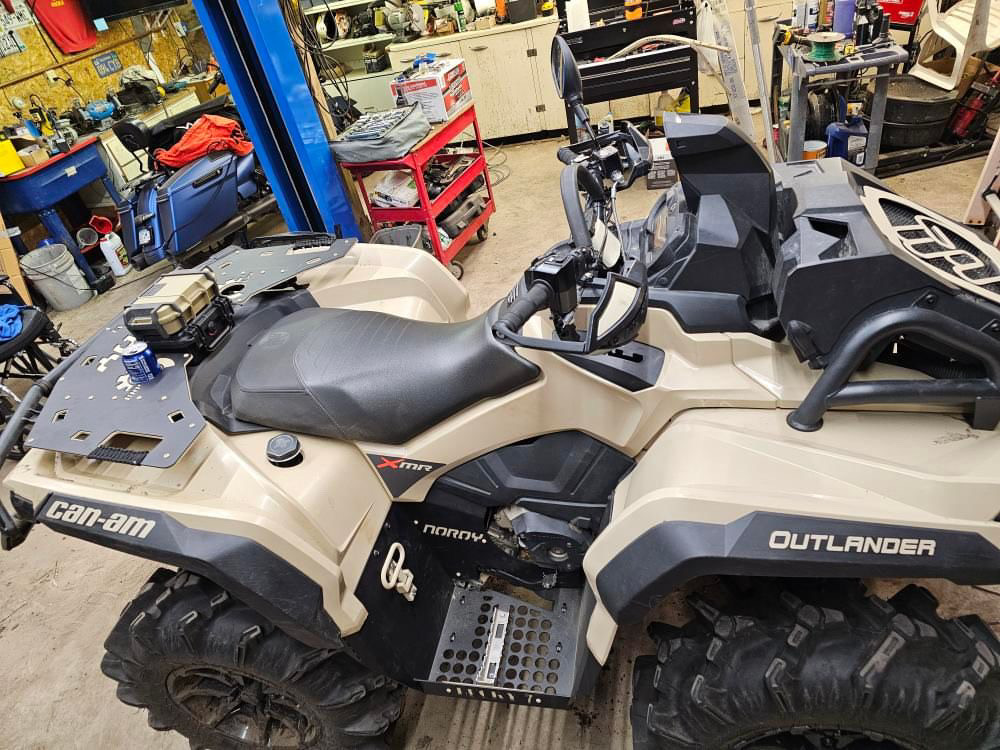 Can Am Outlander G2 Short Frame Metal Floorboards 2012 and up - Image 19