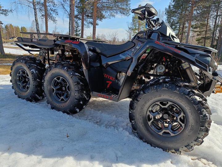 Can Am Outlander G2 Short Frame Metal Floorboards 2012 and up - Image 17