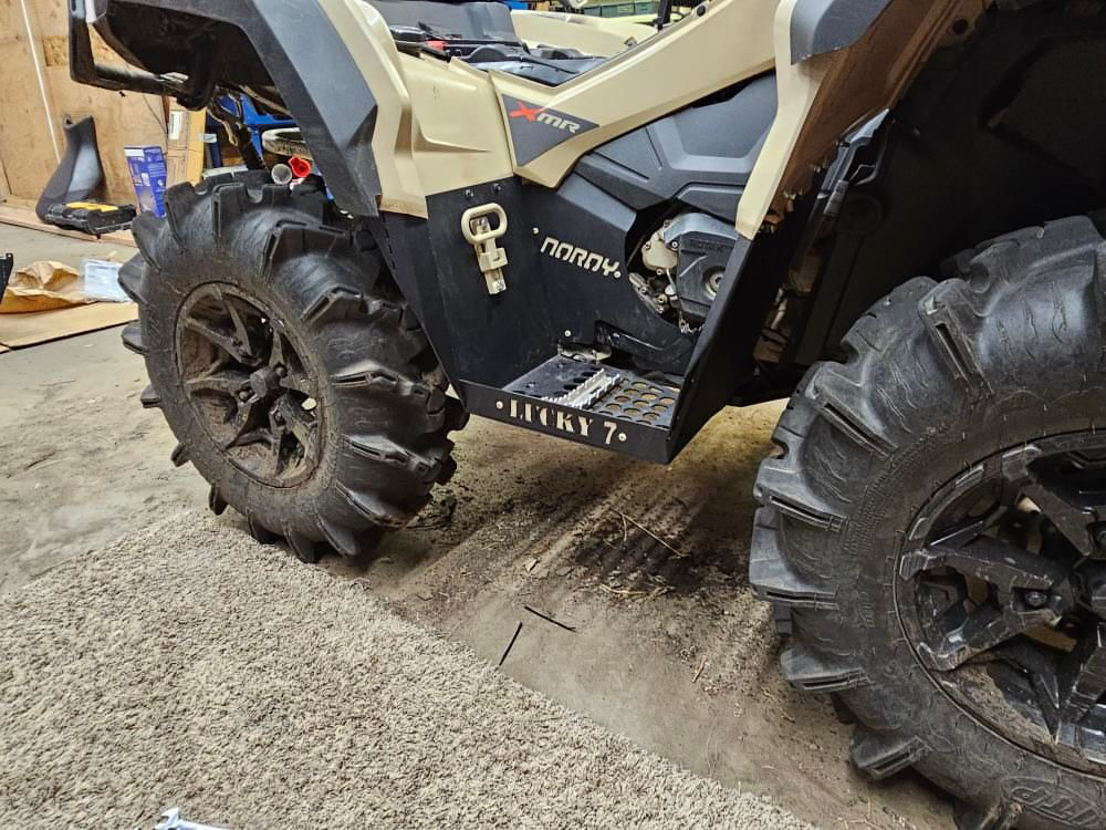 Can Am Outlander G2 Short Frame Metal Floorboards 2012 and up - Image 11