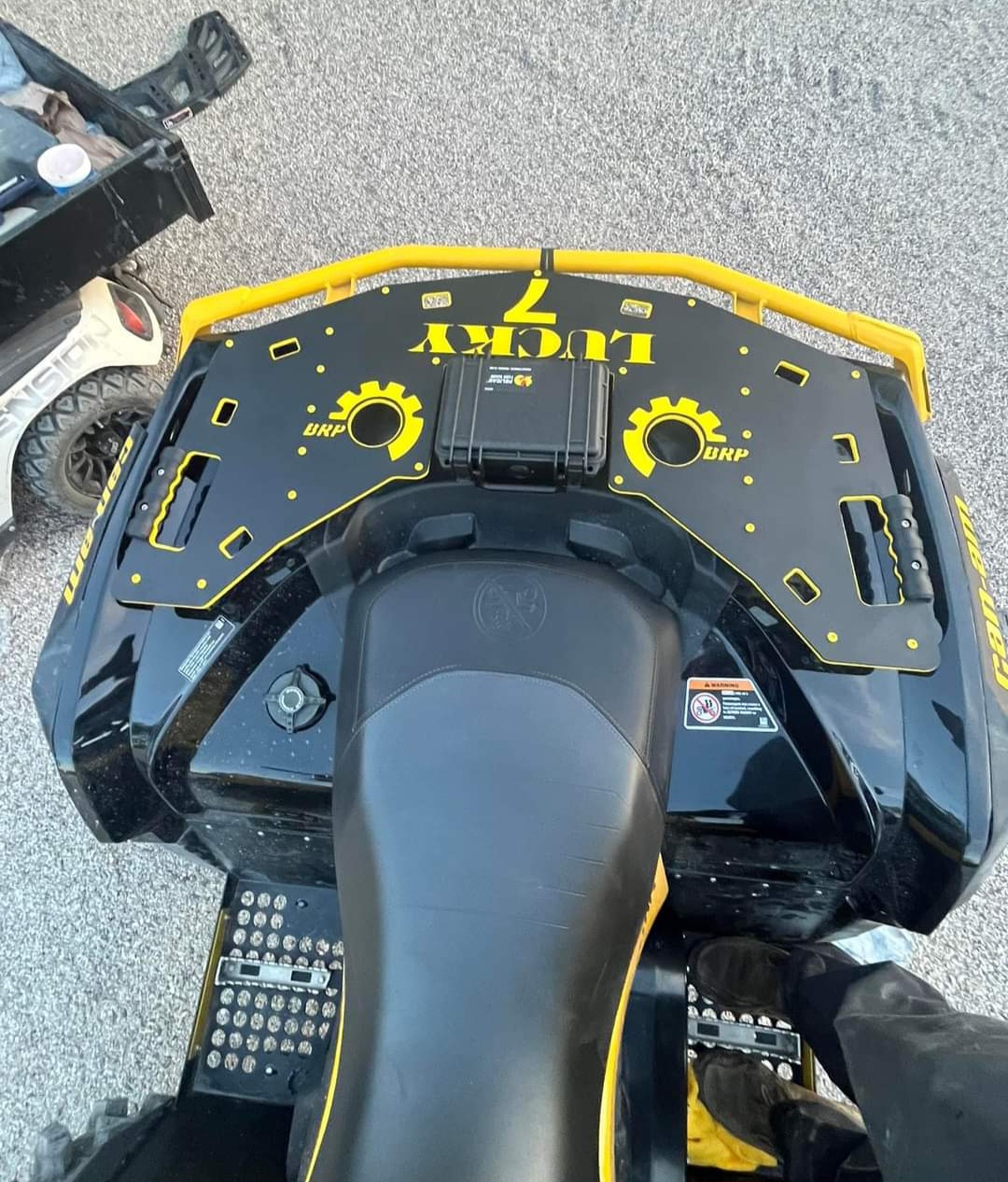 Can-Am Outlander & Max Gen 2 Rear Rack w/ Storage Case - 570 650 800 1000 2012 - 2024 - Image 8