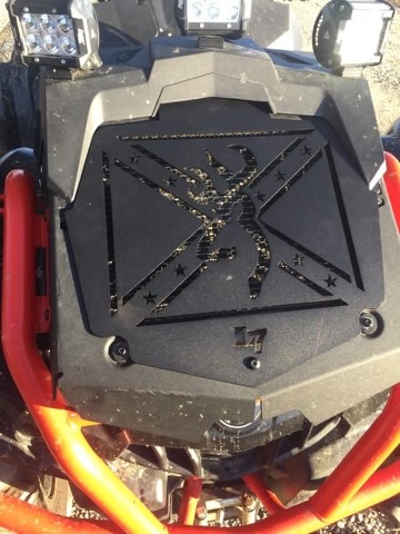 2013-2024 Can-Am Outlander XMR MAX 450 570 650 850 1000 Radiator Relocate Cover: Dixie/Deer - Image 2