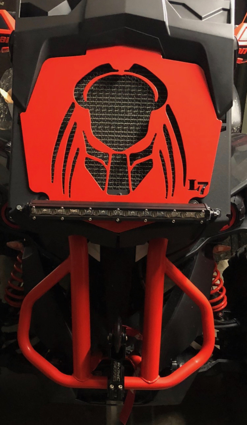 2013-2024 Can-Am Outlander XMR MAX 450 570 650 850 1000 Radiator Relocate Cover: Predator - Image 2