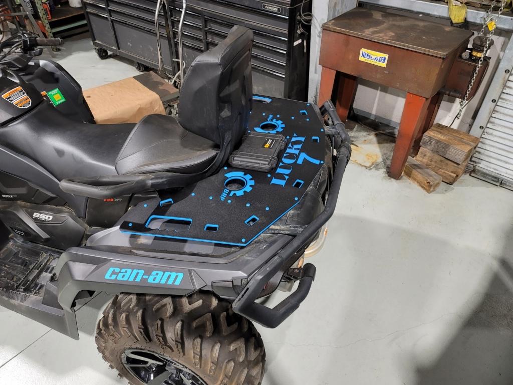 Can-Am Outlander & Max Gen 2 Rear Rack w/ Storage Case - 570 650 800 1000 2012 - 2024 - Image 9