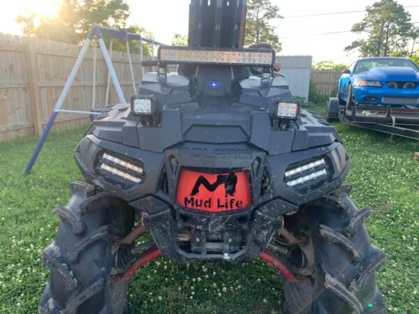 Polaris Sportsman 550 850 1000 XP 09-16 & 2016-2026 Highlifter & Mud Edition 850-1000 "Mud Life" Grille Grill