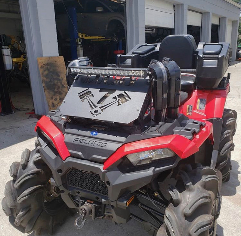 Polaris Sportsman 550 850 1000XP Radiator Relocation Relocate Kit 2009 - 2025 - Image 5
