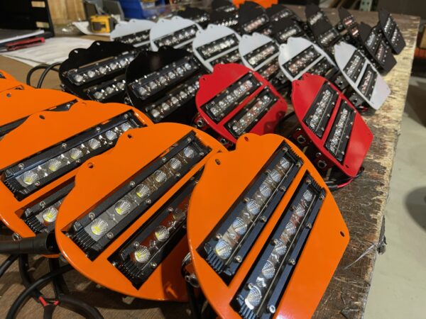 2011-2020 Sportsman 500 HO/ 570 -- 850/1000 2010-2016 --RZR 800 & 900XP & 2016-2026 Highlifter & Mud Edition Sportsman Dual Slim Row LED Lights
