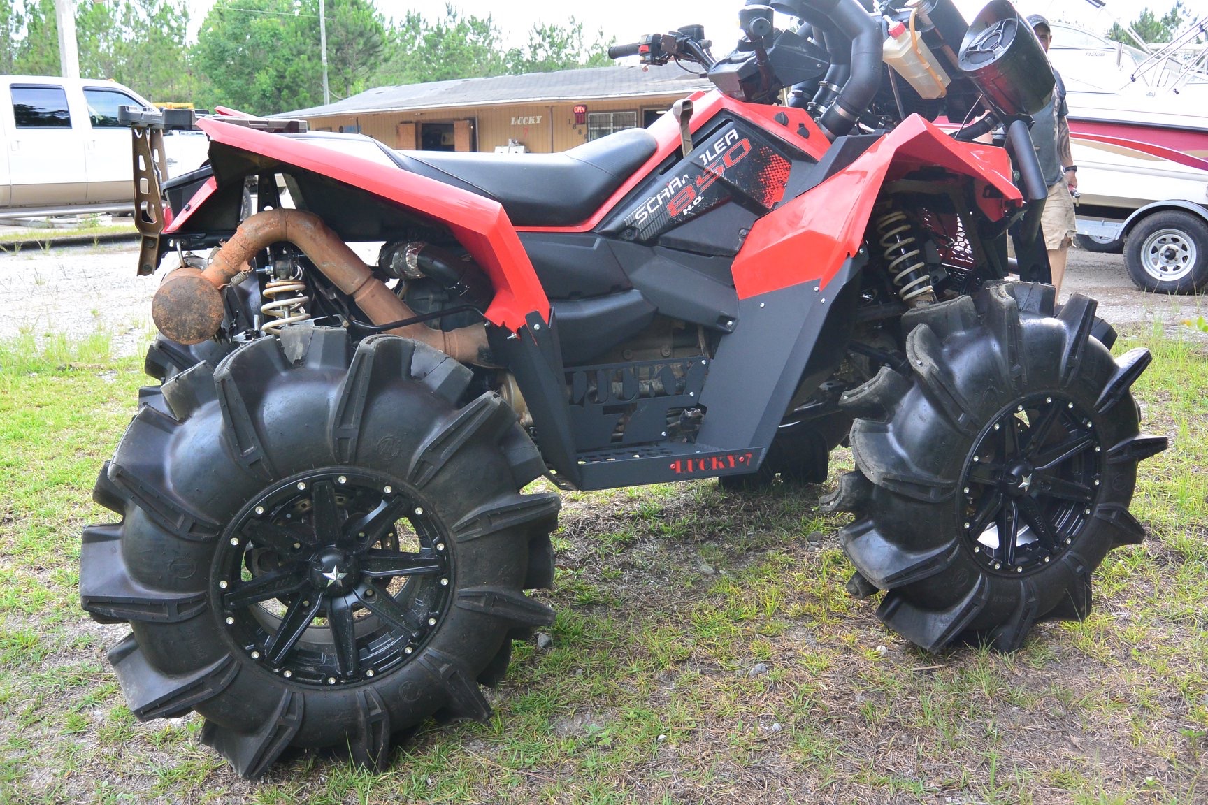 Polaris Scrambler 850 1000 Metal Floorboards - All Models - Image 12
