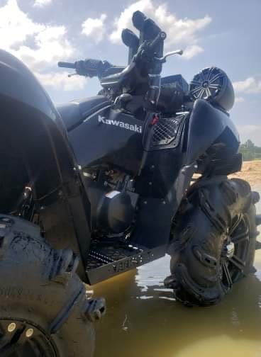 2005-2024 Kawasaki Brute Force 650 & 750 High Clearance Floorboards / Footwells - Image 8