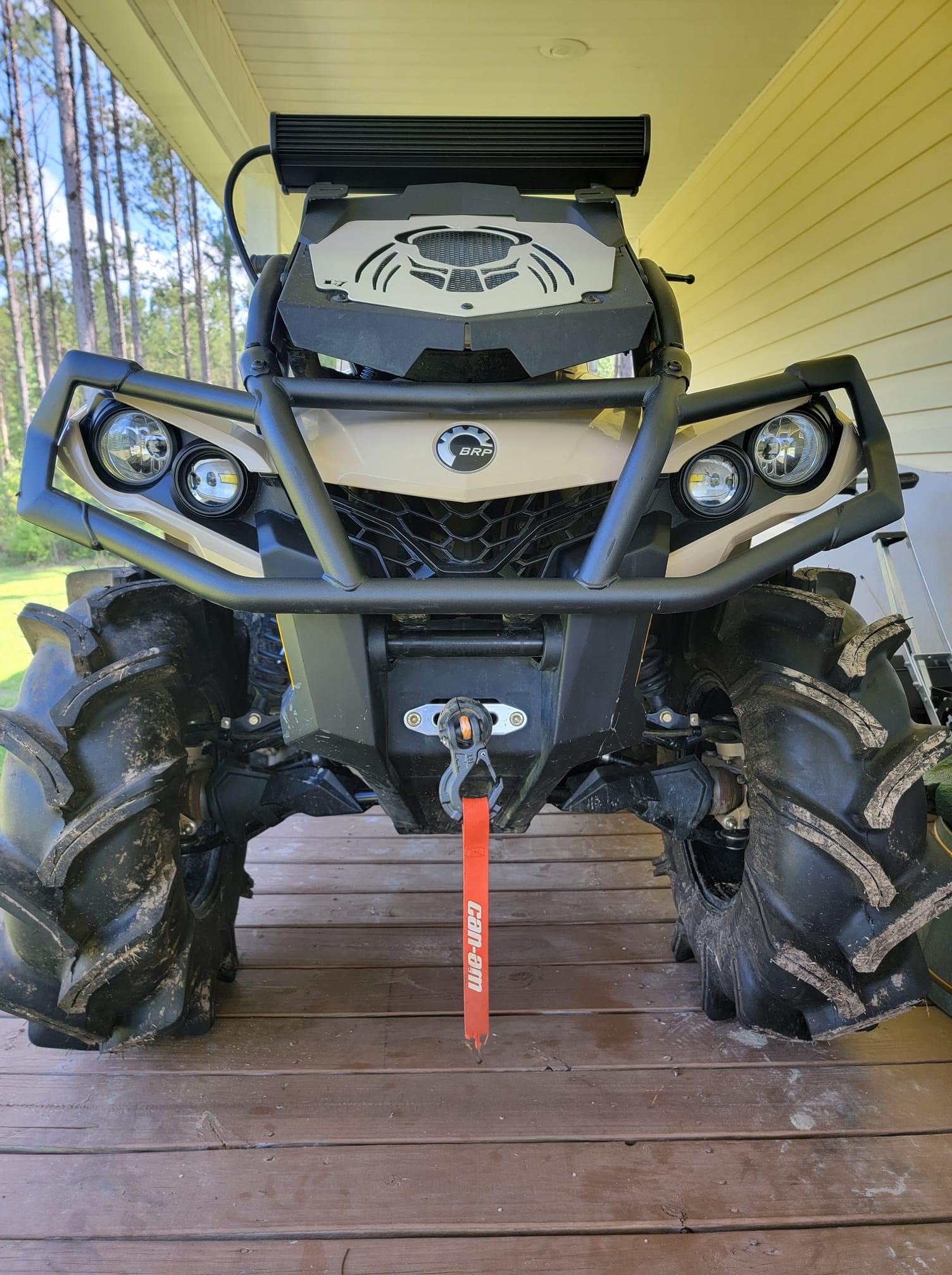 2013-2024 Can-Am Outlander XMR MAX 450 570 650 850 1000 Radiator Relocate Cover: Predator