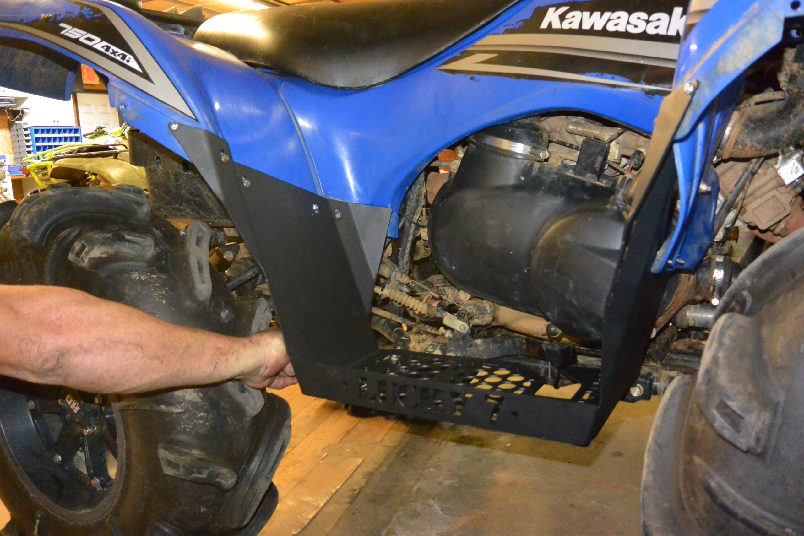 2005-2024 Kawasaki Brute Force 650 & 750 High Clearance Floorboards / Footwells - Image 11
