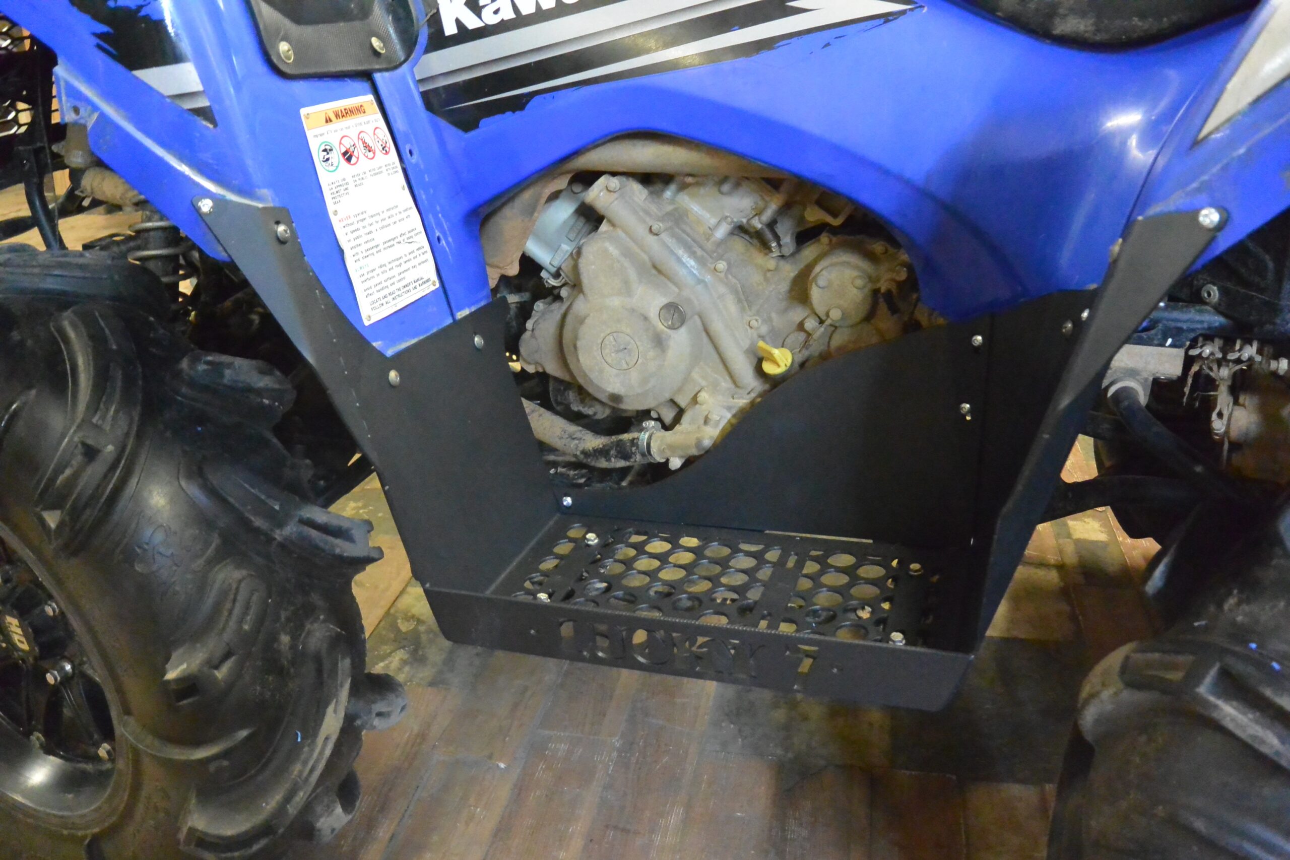 2005-2024 Kawasaki Brute Force 650 & 750 High Clearance Floorboards / Footwells - Image 17