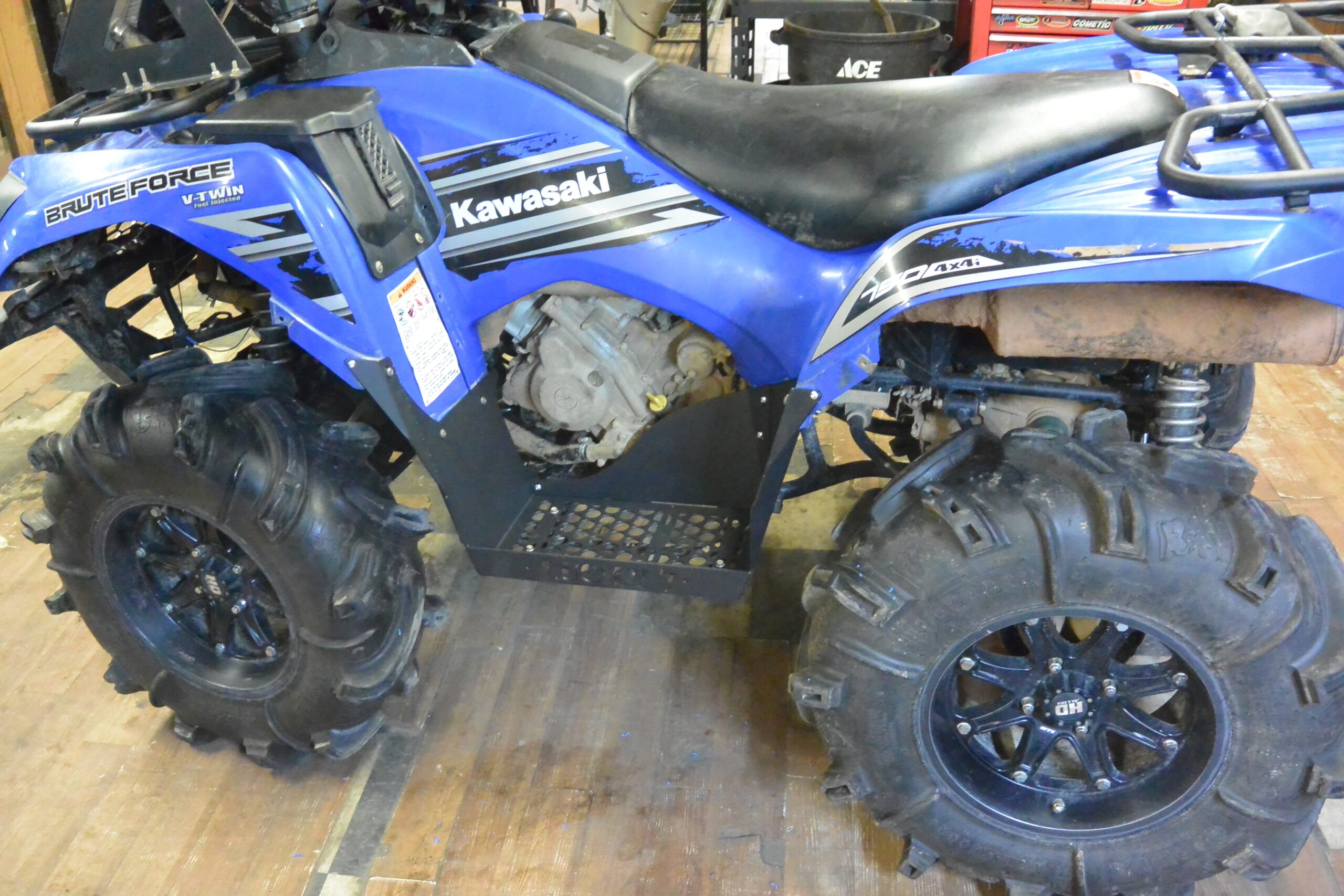 2005-2024 Kawasaki Brute Force 650 & 750 High Clearance Floorboards / Footwells - Image 18