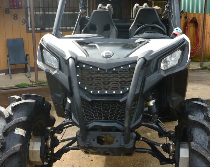 2018-2024 Can Am Maverick Sport / Trail Custom Mesh Front Grill / Fascia