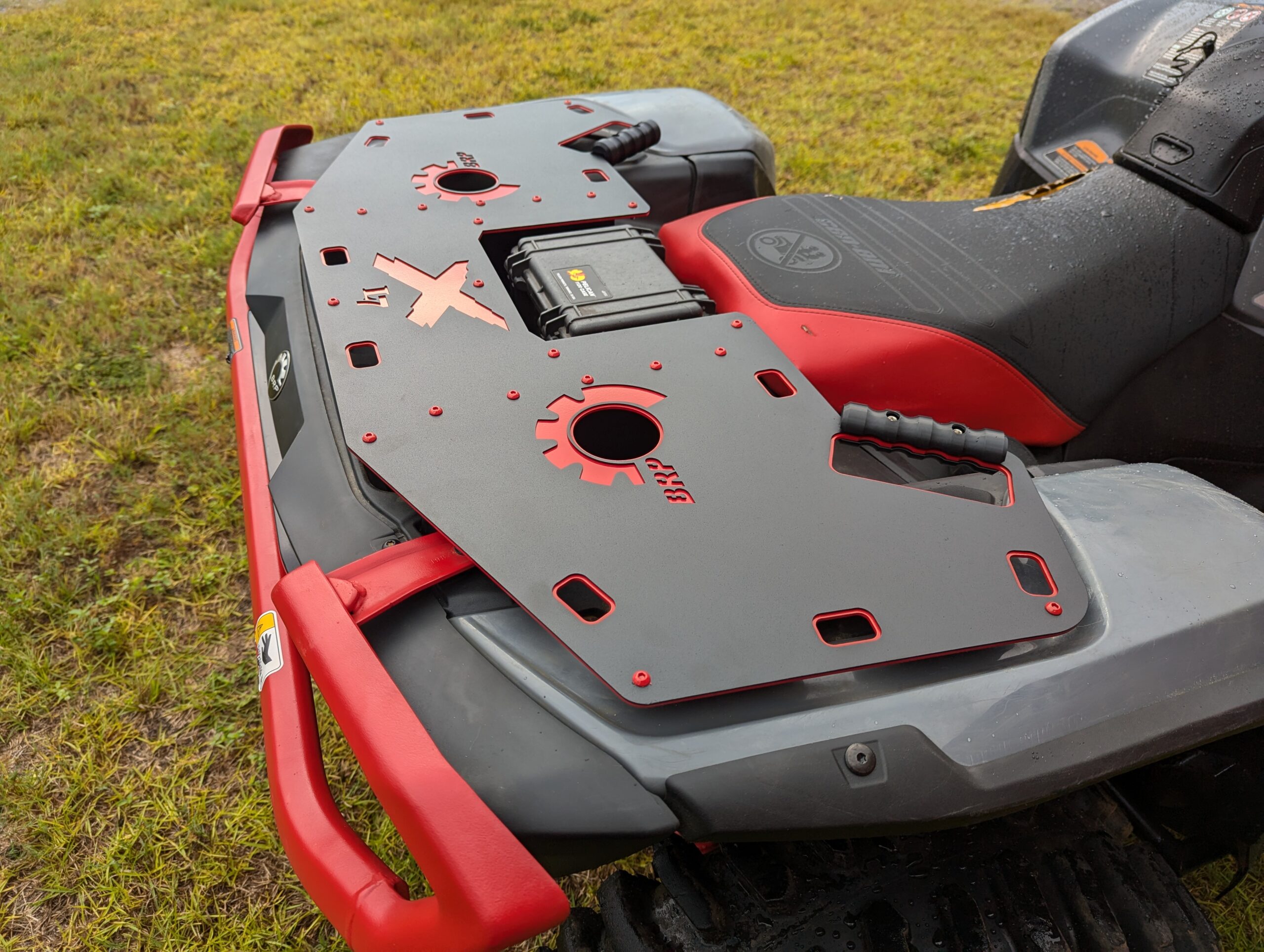 2025-2026 Gen 3 Can-Am Outlander 850 / 1000 All Models Heavy Duty Rear Rack w/ Storage Case - Image 6