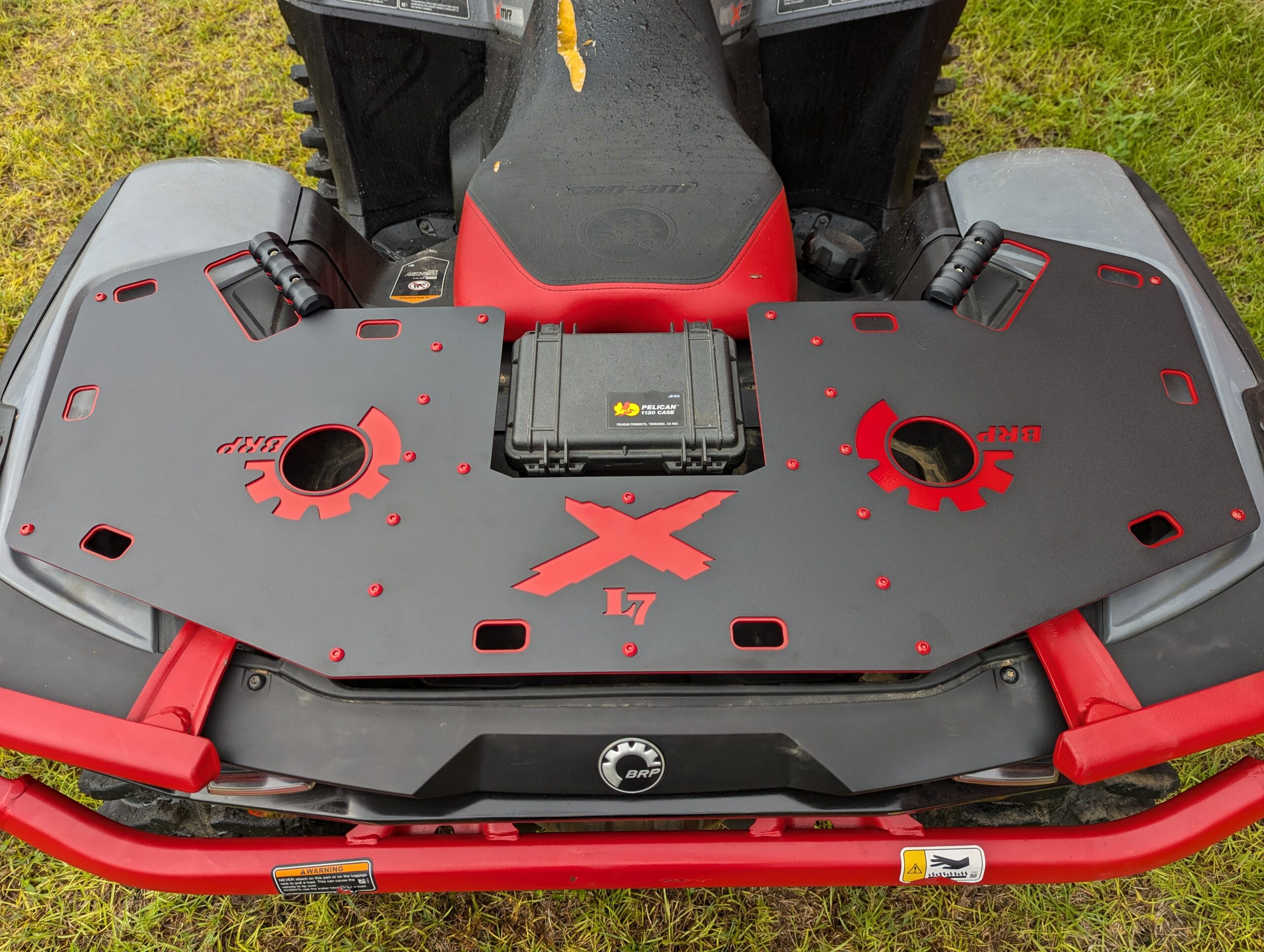 2025-2026 Gen 3 Can-Am Outlander 850 / 1000 All Models Heavy Duty Rear Rack w/ Storage Case - Image 3