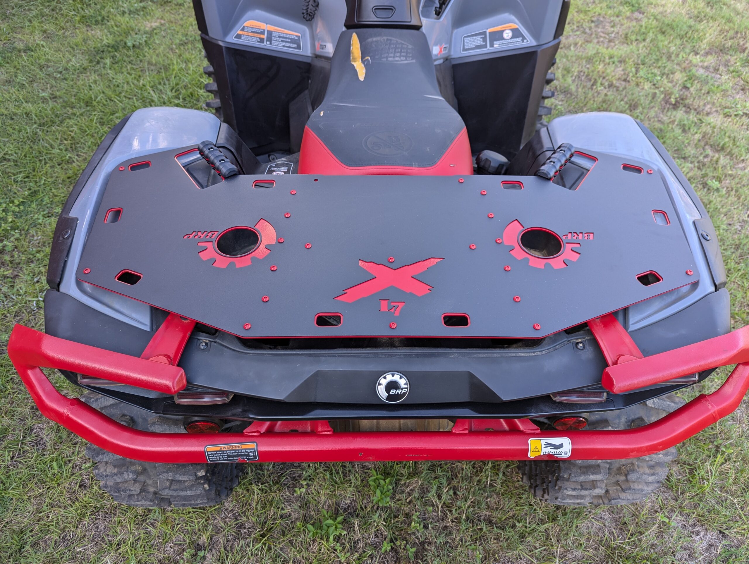 2025-2026 Gen 3 Can-Am Outlander 850 / 1000 All Models Heavy Duty Rear Rack No Storage - Image 2