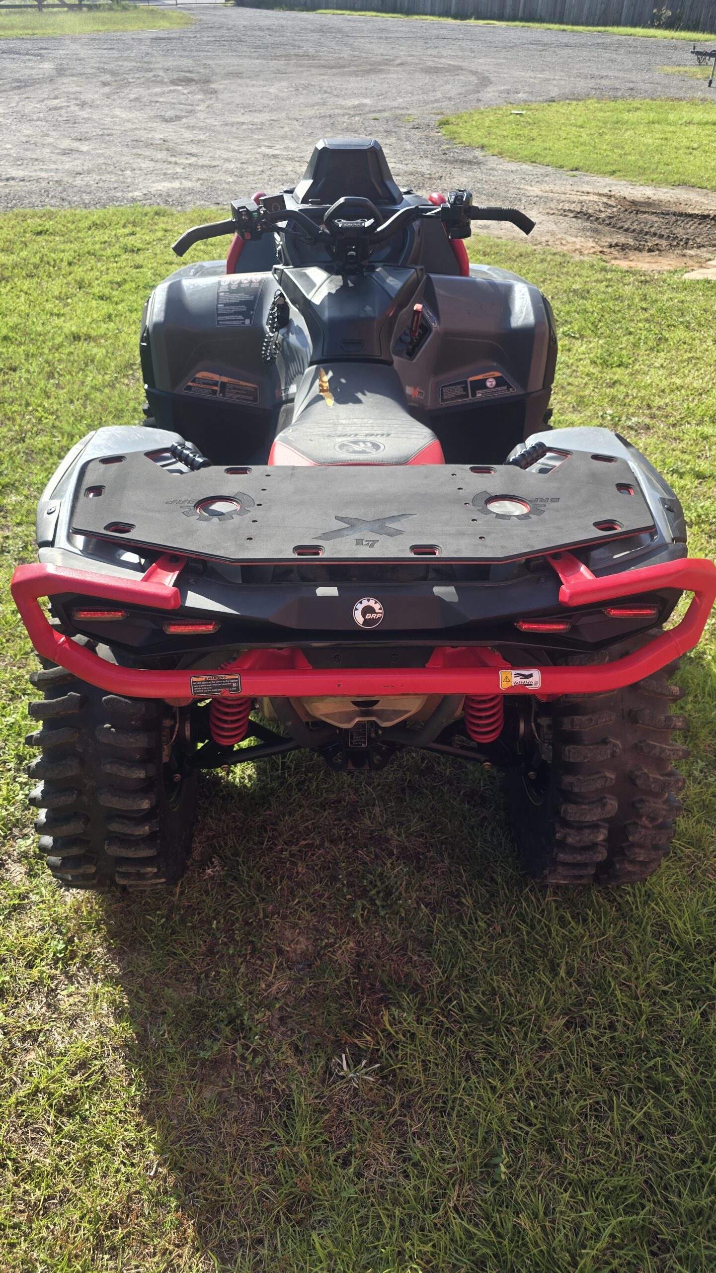 2025-2026 Gen 3 Can-Am Outlander 850 / 1000 All Models Heavy Duty Rear Rack No Storage - Image 9
