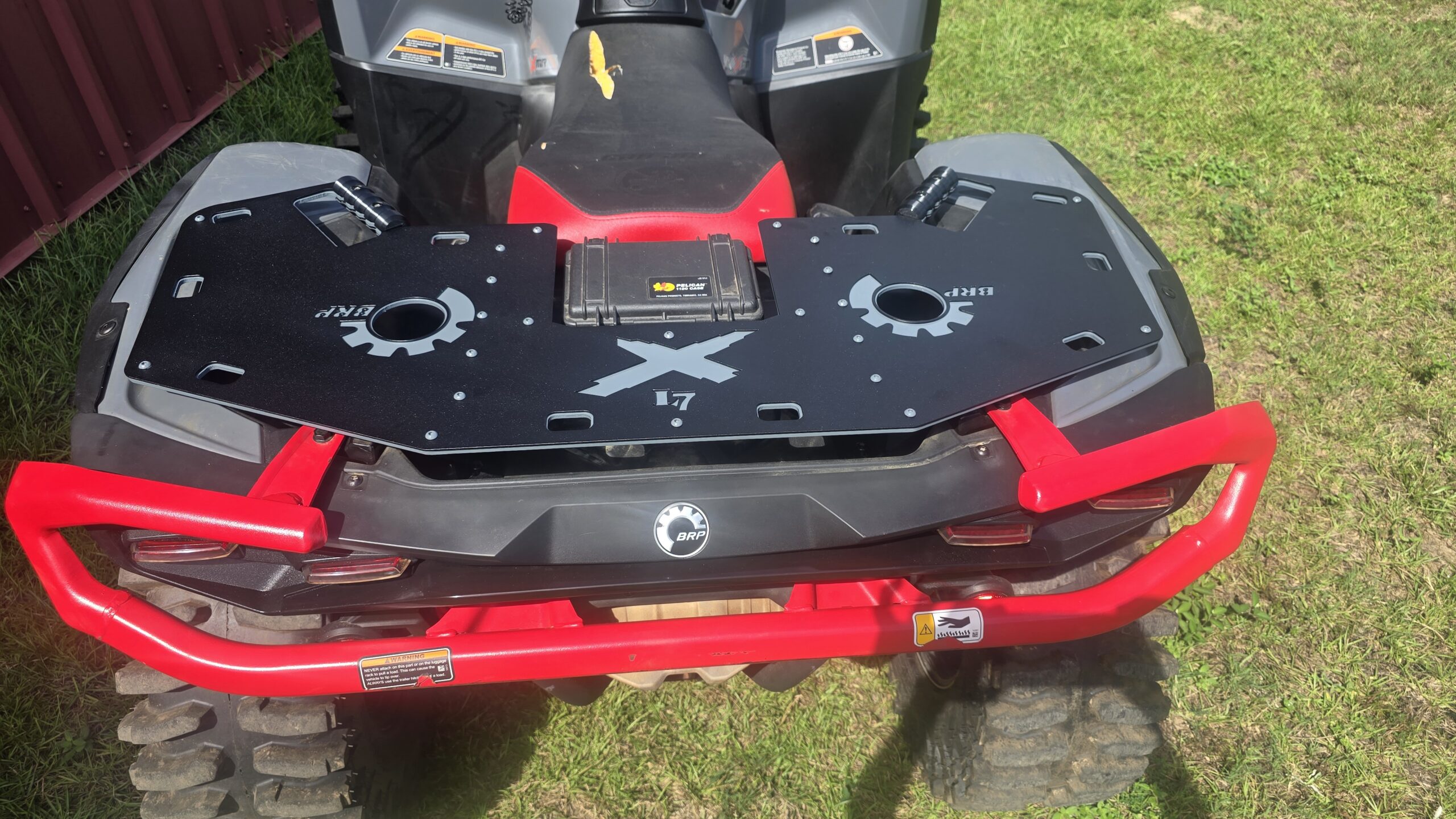 2025-2026 Gen 3 Can-Am Outlander 850 / 1000 All Models Heavy Duty Rear Rack w/ Storage Case - Image 13